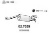 ASSO 02.7039 End Silencer